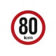 samolepka rychlost 80km