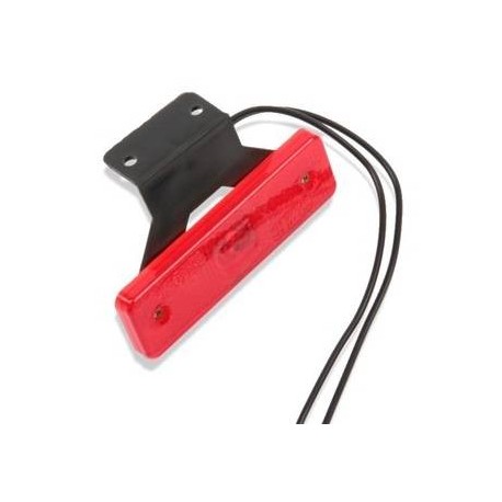 světlo poziční LED " ČERVENÉ " , 12 + 24 V