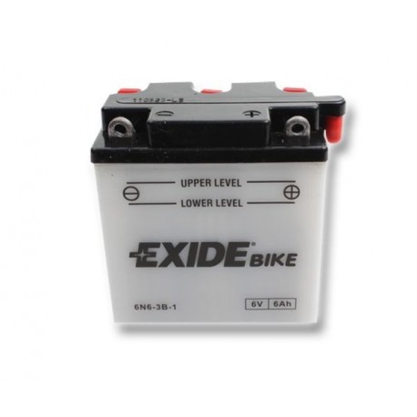 motobaterie 6V-6Ah , 6N6-3B-, 40A(EN), EXIDE, FIAMM