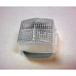 sklo světla pozíční LO110 obrysová bílá hranatá