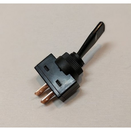 páčkový vypínač 12V/10A, 24V/5A bez kontrolky