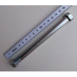 osa předního kola s maticí M17, PIO 05, 20, 21, 23