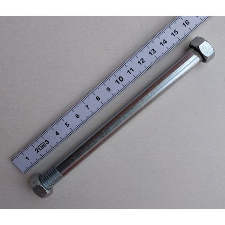 osa předního kola s maticí M17, PIO 05, 20, 21, 23