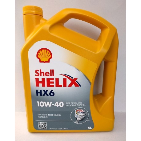 olej polosyntetický Helix HX6 10W-40 / Shell / 5L