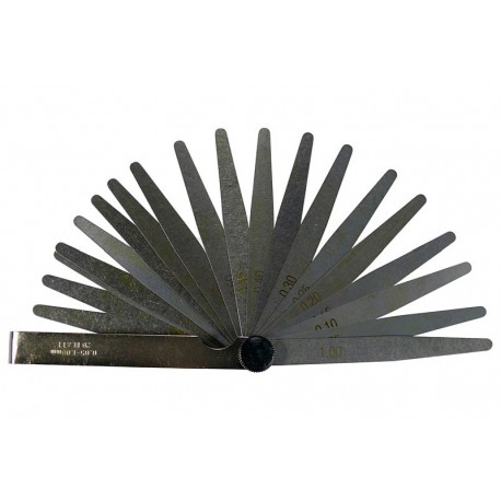měrky spárové, ventilové 0,05-1,0 mm 20 plátků