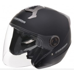 přilba moto Magnum, CASSIDA - ČR (černá matná)