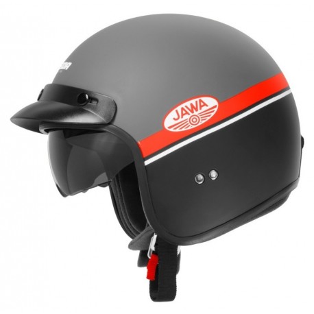přilba moto Magnum, CASSIDA - ČR (černá matná)