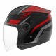 přilba moto Magnum, CASSIDA - ČR (černá matná)