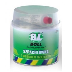 tmel polye. se skelným vláknem, zelený, 750g, BOLL