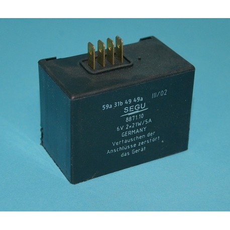 přerušovač světel s nabíjecím ústrojím ELBA 6V