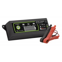 nabíječka aut. 6V,12V/4A max 120Ah Compass