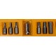 bity IMBUS sada 7ks (4, 5, 6, 7, 8, 10mm) + adapter