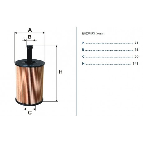 olejový filtr FAB, OCT , 071115562