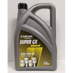 olej mineral SUPER GX 15w-40 4L , Carline