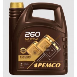 olej polosyntetický PEMCO 260, 10W-40, 5L