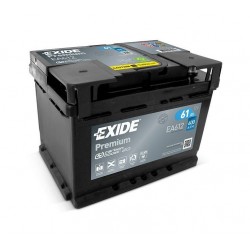 autobaterie EXIDE 12V / 61Ah, EN 600A Premium Carb
