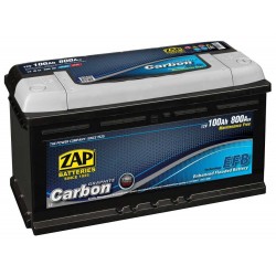 autobaterie ZAP Carbon EFB 12V / 100Ah, 800A EN