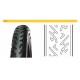pneu 2,25 - 16 F-854 , 4pl , Fortune BAB