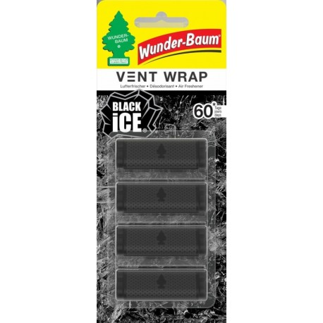 osvěžovač WUNDER BAUM - Went Wrap - Black Ice