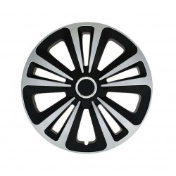 poklice TERRA RING MIX 15" silver/black (sada 4ks)