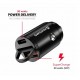 zástrčka USB-A SCH 3.0 30W, USB-C Power Delivery
