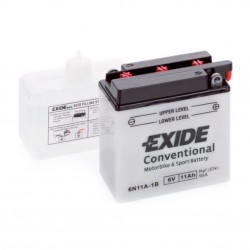 motobaterie 6V-11Ah , 6N11A-1B / EXIDE /