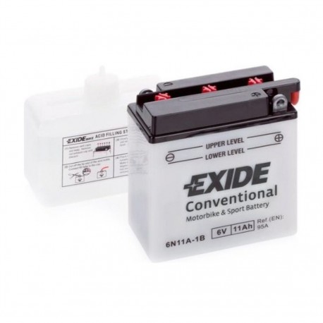 motobaterie 6V-11Ah , 6N11A-1B / EXIDE /