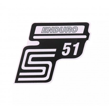 nálepka skříňky SIM ENDURO šedá