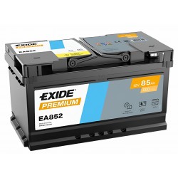 autobaterie EXIDE 12V / 85Ah, EN 800A Premium