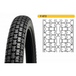 pneu 2,25 - 16 F-872 , 4pl , Fortune BAB