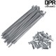 paprsek kola M 3,5x148 , CHROM, PIO (sada36ks)