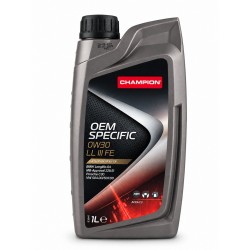 olej plněsyntetický 0W-30 C3,CHAMPION LL III FE,1L