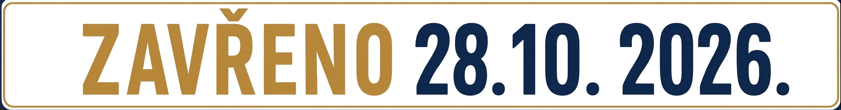 Zavřeno