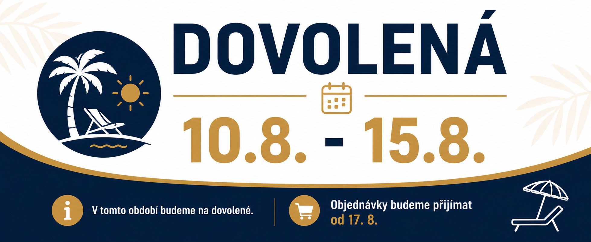Dovolen&aacute; - Zavřeno